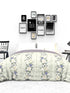 The White moss IDA Luxurious Super Soft AC Reversible Comforter